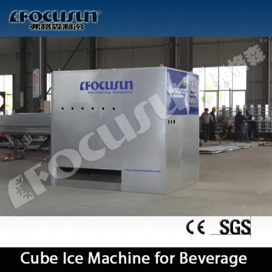 New Compact Commercial Cube Ice Cube ice Maker Machine for beverage (30 kg-10 ton/day)