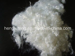 Recycled White Polyester Staple Fiber (7D/15D HCS)