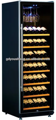 Direct cooling zanussi compressor wine cooler refrigerator USZ-168 with single zone