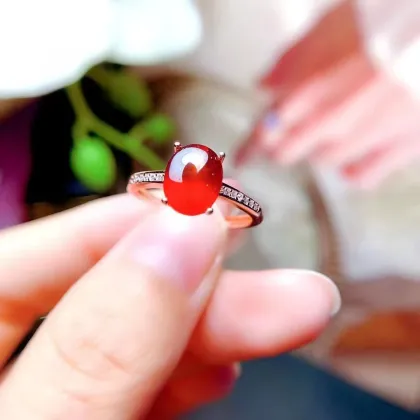 Wholesale Natural Fanta Garnet Oval Loose Stones