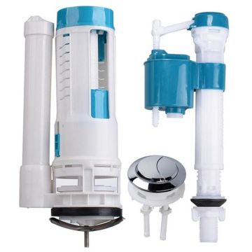 New Marine double toilet accessories set outlet valve old fashioned single drain valve water tank fittings
