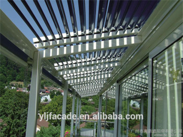 European Style Residential Louvered Roof System