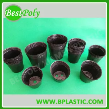 Plastic flower pot soft flower pots & planters