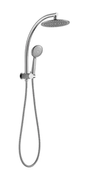 Chrome Short Bending Shower Column Set