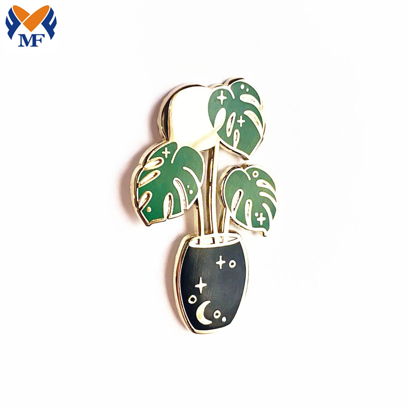 Monstera Enamel Pin