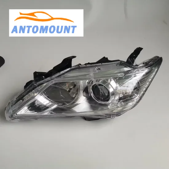 Auto Lighting System: Halogen Xenon Headlamp 81185-06A10 81145-06A00 LED Headlight for Toyota Camry 2013 Asia Type
