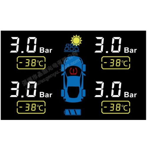 Custom Car VA LCD -Bildschirm