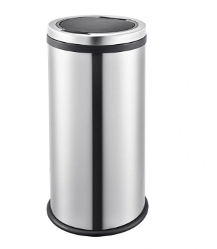 30L Round Recycling Soft-Opening Touch Trash Can