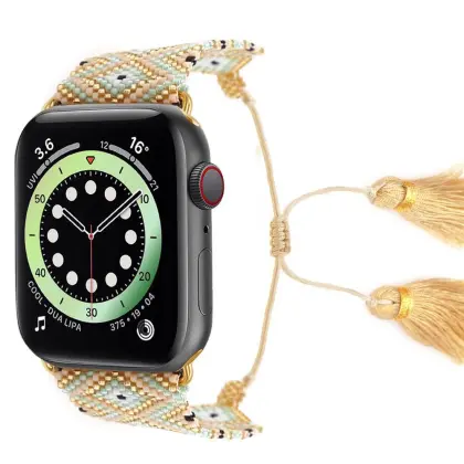 Miyuki Seed Beads Fashion Jewelry Bracelet for Apple Watch Smart Band