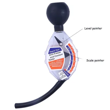 YD230 Car Scanner Radiator Coolant Water Tester Test Ethyl Glycol Anti Freeze Check Measure Battery Antifreeze Tester