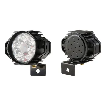 Wholesale IP68 Waterproof Horn Lamp External Aluminum 12W Electric Bike Scooter LED Headlight