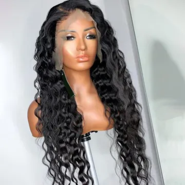 Wholesale Cheap Human Hair Lace Frontal Wig, Virgin Hair Lace Frontal Wig With Baby Hair,Cheap Lace Front Wig For Black Women