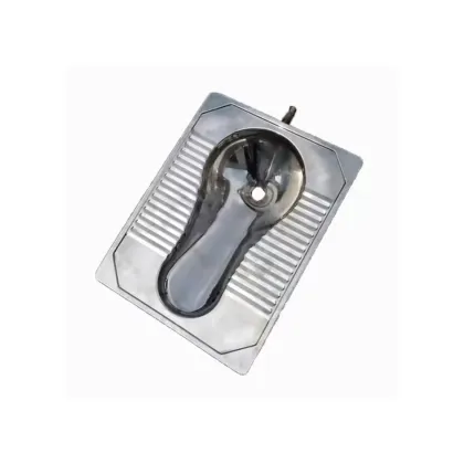 Vacuum Stainless Steel Squatting Toilet Device for Train Systems