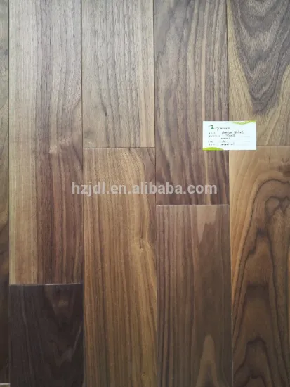 Engineered American Walnut hardwood flooring 12/2*125*RL natural color AB grade smooth surface Natural Oil Finish