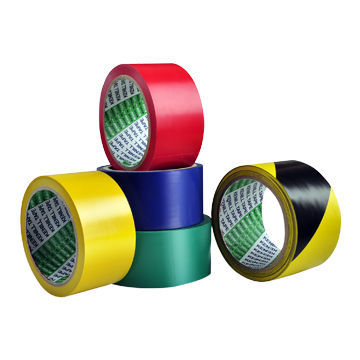 PVC Insulation Warning Tape, 130-150um Thickness, Available in Various Colors