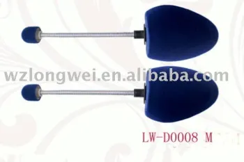 PU flocking high heel shoe trees/spring shoe last/adjustable shoe stretcher