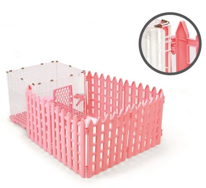 Indoor Puppy Cat Cage with Fences S - 610-SF