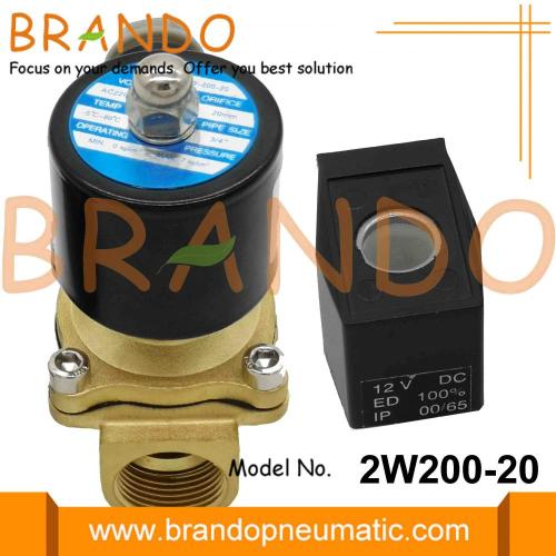 2W200-20 Solenoid Valf Kontrol Vanası