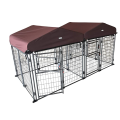 Outdoor Heavy Duty Kennel with Roof