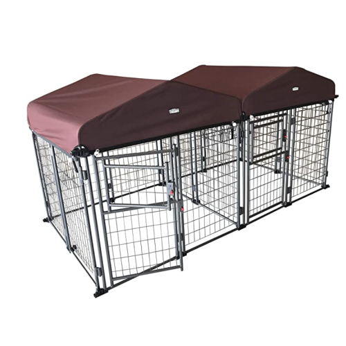 Outdoor Heavy Duty Kennel with Roof