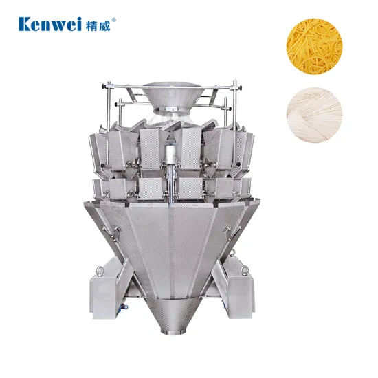 Factory Price Multihead Weigher with Screw Feeding for Noodles and Bean Sprouts