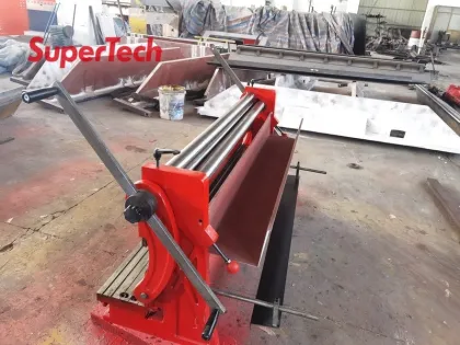 Supertech Manual Folding Machine & Hand Folding Machine - Metal Folder Pan Break