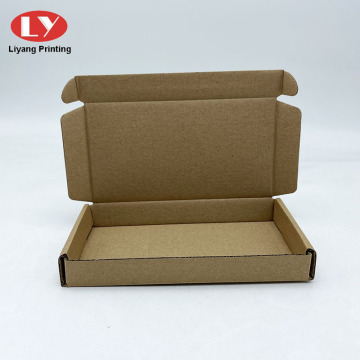 Kraft Paper Small Shipping Mailer Box voor plaat