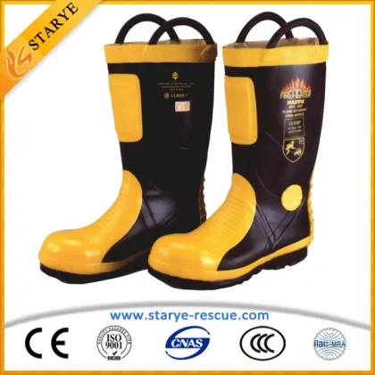 Widely Used Fire Protect Firefighter Boots