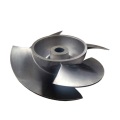 Investment casting centrifugal turbine impeller