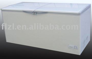 top door freezer dc cooler freezer