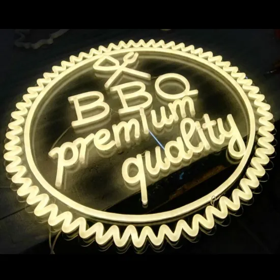 BBQ LED NEON LIGHT SIGNAGE