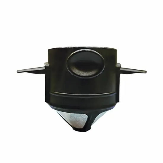 Reusable Pour Over Coffee Filter: Paperless, Foldable, Portable, and Made of Stainless Steel