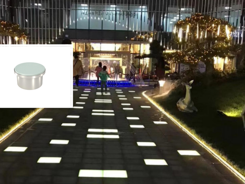 Led underground light for park and steps decoration