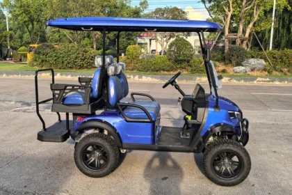 Premium Four-Seat Electric Golf Cart