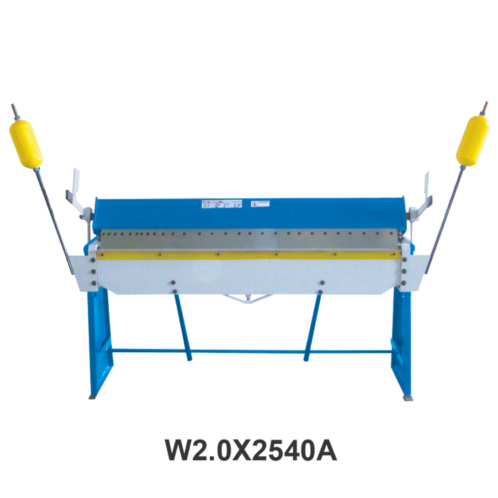 W2.5X1220A/W2.0X2040A/W2.5X2040A/W2.0X2540A/W2.5X2540A/W2.0X3050A Heavy Duty Pan & Box Brake Machine