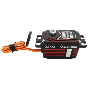 GDW DS498MG 22KG Torque Steel Gear Model Airplane Fixed Wing TurboJet Aircraft Medium Digital Servo: Detailed Information and Specifications