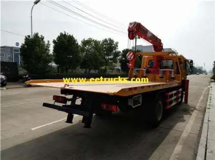 DFAC 12ton Heavy Wrecker with Cranes