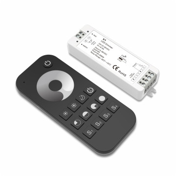 SKYDANCE V1 + RT1 PWM CV LED Dimmer for LED Strips - 8A 288W 1 Channel
