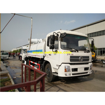 Caminhões de canhão de controle de poeira Dongfeng 9m3