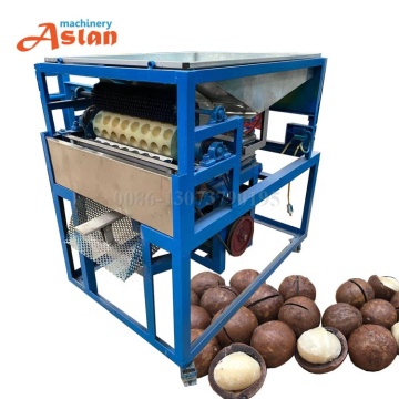 Macadamia Nut Shell Sawing and Cracking Machine