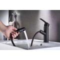 Bathroom Brass Single Lever Vanity Basin Faucet Tall Water Mixer Tap