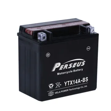YTX14-BS calcium mf batteries wet charged 12v14ah Motorcycle battery