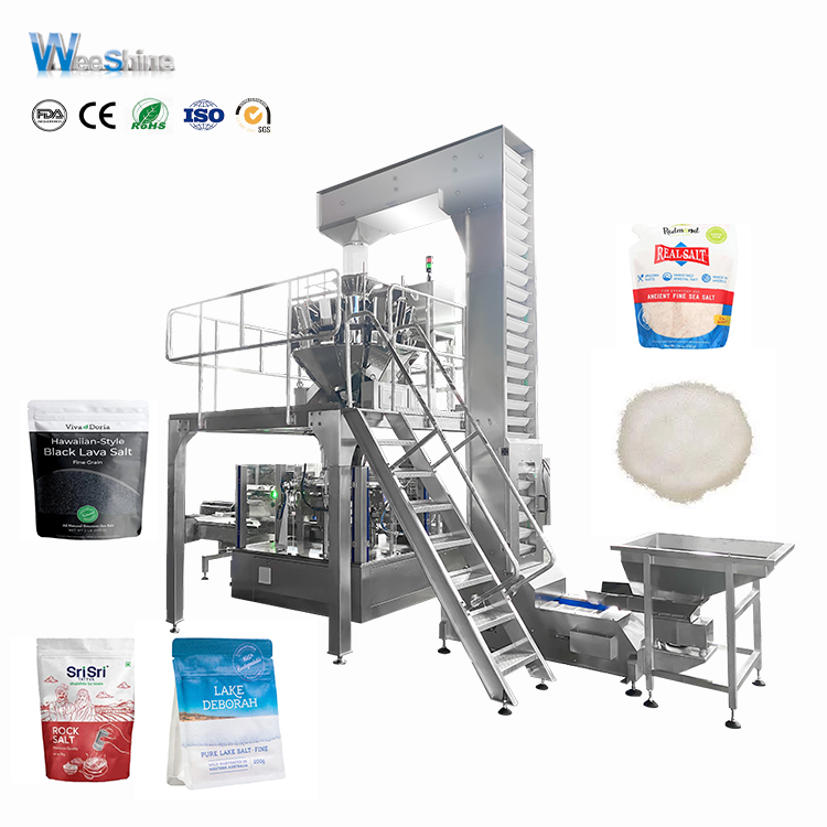 Automatic Premade Pouch Salt Sugar Doypack Packaging Machine