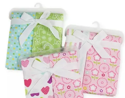 Luvable Friends Flannel Receiving Blanket