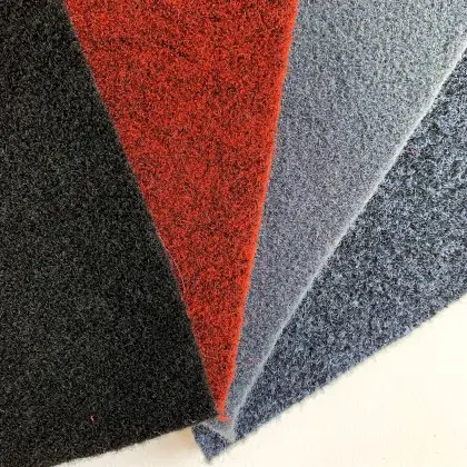 Polyester Shaggy Velour Carpet Roll for Home Floors