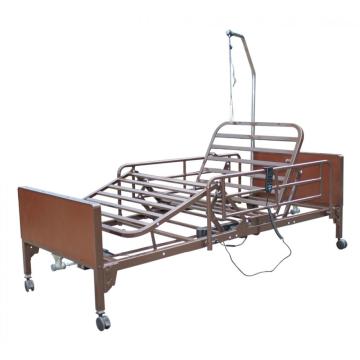 Cama de hospital elétrico médico dobrável