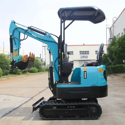 Excavator attachments for earth moving machinery