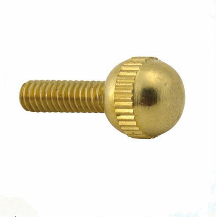 Cnc Machined Stainles Steel Brass Polished Ball Head Screw 1