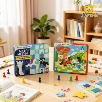 Коробка для карточек с образовательными играми Smart Kids
