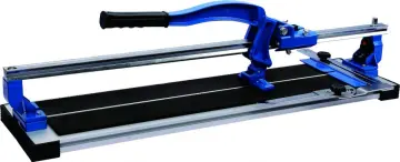 Tile cutter with laser